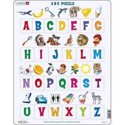 Larsen Maxi ABC-Puzzle - Das Alphabet Puzzle Larsen Maxi ABC-Puzzle - Das Alphabet Puzzle