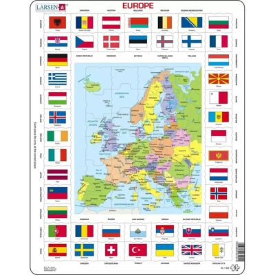 Larsen Maxi KL1 Kartenpuzzle 70 Stück - Puzzle Larsen Maxi KL1 Kartenpuzzle 70 Stück - Puzzle