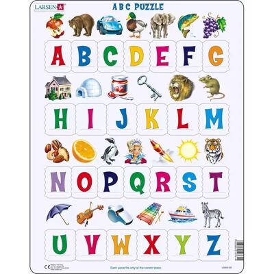 Larsen Maxi LS826 Puzzle mit Formen - Bildungsspiel für Kinder Larsen Maxi LS826 Puzzle mit Formen - Bildungsspiel für Kinder