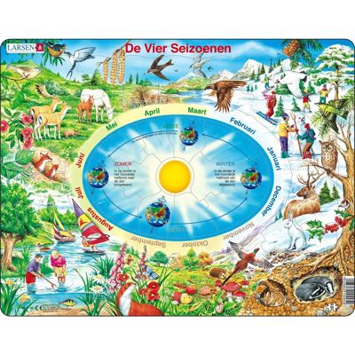 Larsen Maxi LA-SS3-NL Puzzle Flora & Fauna - Soort Puzzel Larsen Maxi LA-SS3-NL Puzzle Flora & Fauna - Soort Puzzel