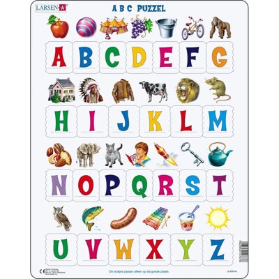 Larsen Maxi LA-LS826-NL Puzzle - Puzzle éducatif pour enfants Larsen Maxi LA-LS826-NL Puzzle - Puzzle éducatif pour enfants