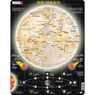 Larsen Maxi LA-SS5-NL Puzzle Espace - 70 pièces Larsen Maxi LA-SS5-NL Puzzle Espace - 70 pièces