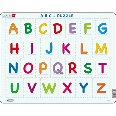 Larsen Maxi LA-LS1326 Puzzle - Puzzle de forme - 26 pièces - Publicité Larsen Maxi LA-LS1326 Puzzle - Puzzle de forme - 26 pièces - Publicité