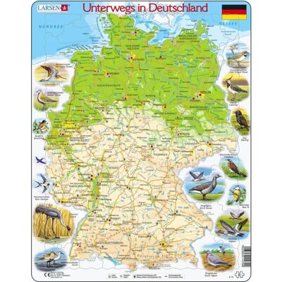 Larsen Puzzle Cadre - Voyage en Allemagne - Puzzle Larsen Puzzle Cadre - Voyage en Allemagne - Puzzle