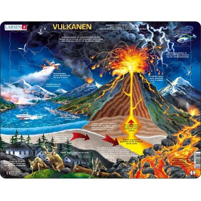 Larsen Maxi LA-NB2-NL Puzzle - 70 Teile Larsen Maxi LA-NB2-NL Puzzle - 70 Teile