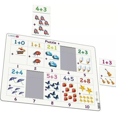 Larsen Maxi LA-AR4 Puzzle - 20 pièces pour enfants Larsen Maxi LA-AR4 Puzzle - 20 pièces pour enfants