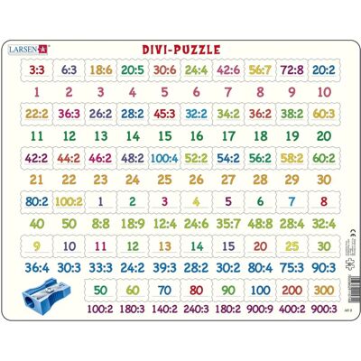 Larsen Puzzle 58 Teile - Kinder Puzzle Division Larsen Puzzle 58 Teile - Kinder Puzzle Division