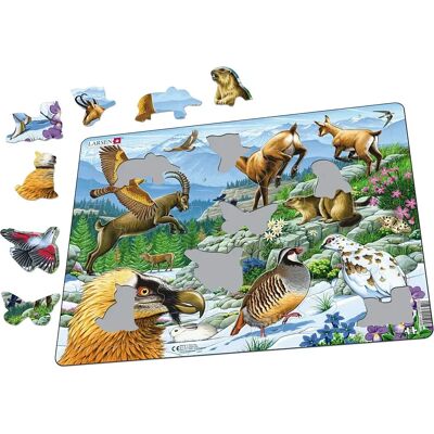 Larsen Maxi 55 Teile Puzzle - Flora & Fauna Larsen Maxi 55 Teile Puzzle - Flora & Fauna