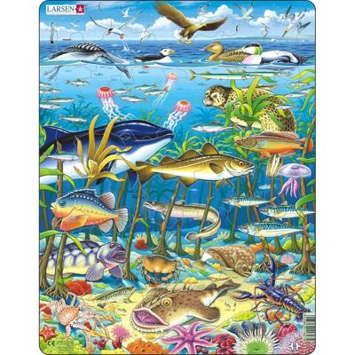 Larsen Maxi LA-FH13 Fauna Puzzle - Bildung Larsen Maxi LA-FH13 Fauna Puzzle - Bildung