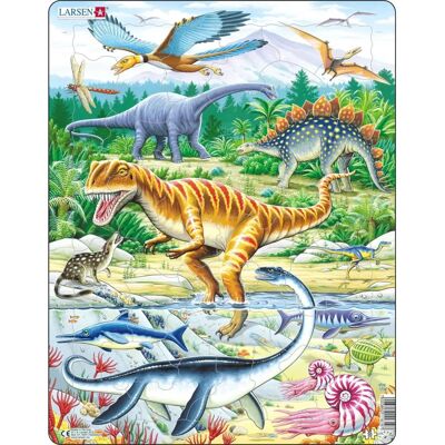 Larsen Maxi LA-FH16 Dier Vorm Puzzel - Raampuzzel Larsen Maxi LA-FH16 Dier Vorm Puzzel - Raampuzzel