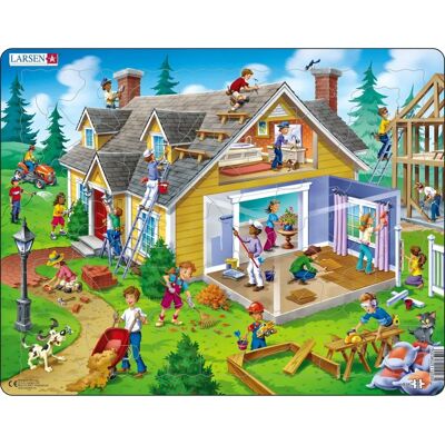 Larsen Maxi LA-US18 Puzzle 62 Stück - Cartoons Larsen Maxi LA-US18 Puzzle 62 Stück - Cartoons