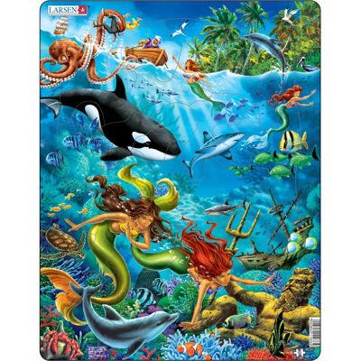 Larsen Maxi LA-US20 Puzzle 32 pièces Faune - Puzzle - Publicité Larsen Maxi LA-US20 Puzzle 32 pièces Faune - Puzzle - Publicité