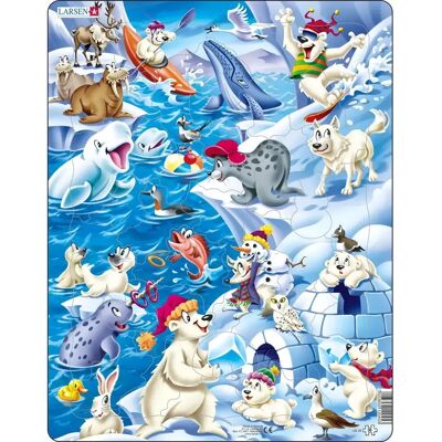 Larsen US28 Tierpuzzle - 36 Teile Larsen US28 Tierpuzzle - 36 Teile