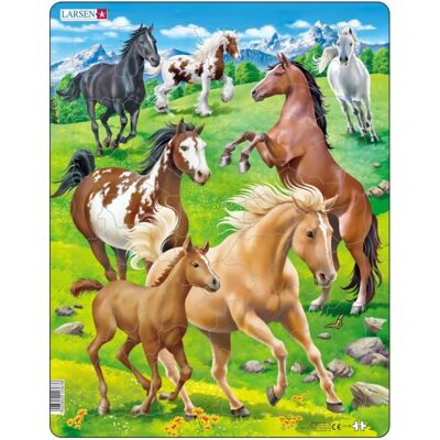 Larsen Maxi LA-FH38 Dierenpuzzel 65 stuks - Puzzel Larsen Maxi LA-FH38 Dierenpuzzel 65 stuks - Puzzel