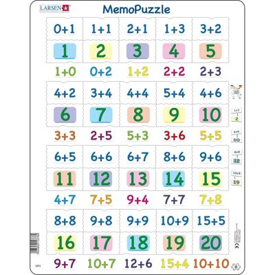 Larsen Maxi LA-GP3 Vormpuzzel - 40 Stukken Larsen Maxi LA-GP3 Vormpuzzel - 40 Stukken