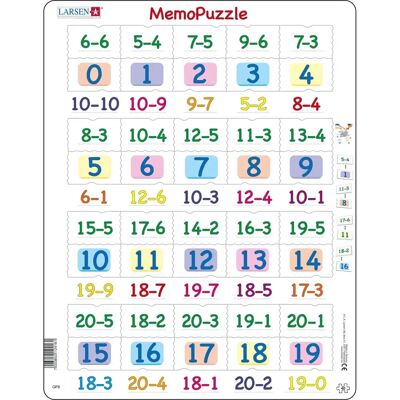 Larsen Maxi LA-GP8 Shape puzzel - Shape puzzle Larsen Maxi LA-GP8 Shape puzzel - Shape puzzle