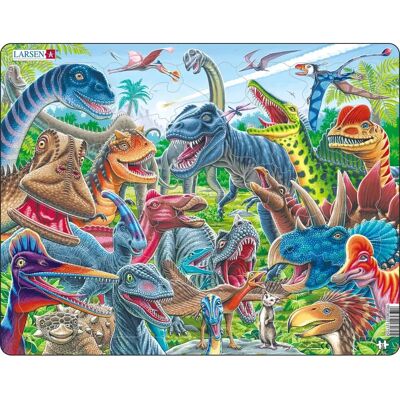 Larsen Modell Selfie Dinosaurier Puzzle - Puzzle Larsen Modell Selfie Dinosaurier Puzzle - Puzzle