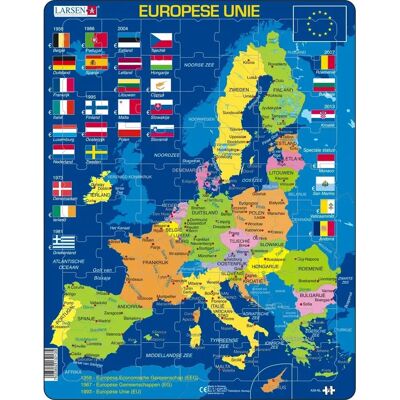 Larsen LA-A39-NL Puzzle - Kartenmotiv - 70 Stück - Mit Rahmen Larsen LA-A39-NL Puzzle - Kartenmotiv - 70 Stück - Mit Rahmen