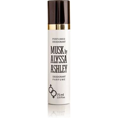 Alyssa Ashley Musk - Unisex Deodorant Spray - 75ml Alyssa Ashley Musk - Unisex Deodorant Spray - 75ml
