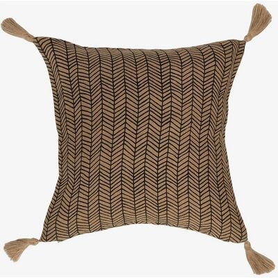 Gustav Ovland - Arrow - Svart - 50x50 - Putetrekk Gustav Ovland - Arrow - Svart - 50x50 - Putetrekk