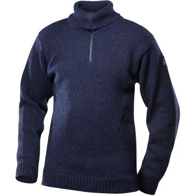 Devold Nansen Wool Zip Neck - Unisex Pullover - Blau Devold Nansen Wool Zip Neck - Unisex Pullover - Blau