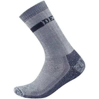 Devold Șosete groase din lână merino - Navy Melange - Șosete pentru exterior Devold Șosete groase din lână merino - Navy Melange - Șosete pentru exterior