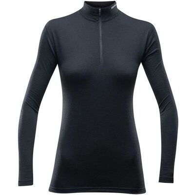 Devold Breeze Merino 150 Zip Neck - Svart - Langermet undertøy Devold Breeze Merino 150 Zip Neck - Svart - Langermet undertøy