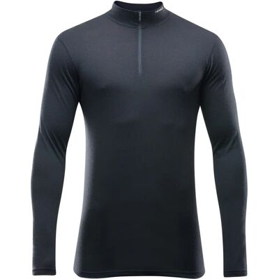Devold Schwarz Merino 150 Zip Neck - Merino Shirt Devold Schwarz Merino 150 Zip Neck - Merino Shirt