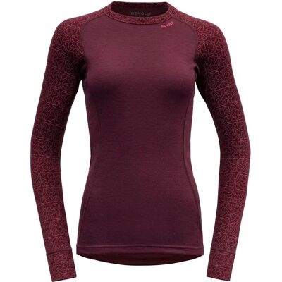 Devold - Duo Active Merino 210 Shirt - Punainen - XL - Shirt Devold - Duo Active Merino 210 Shirt - Punainen - XL - Shirt