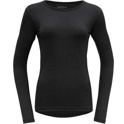 Devold Schwarzes Merino Langarmshirt Devold Schwarzes Merino Langarmshirt