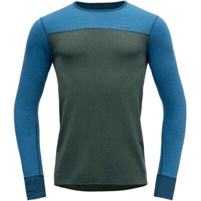 Devold Albastru Merino 230 Strat Reversibil - Tricou cu mâneci lungi Devold Albastru Merino 230 Strat Reversibil - Tricou cu mâneci lungi