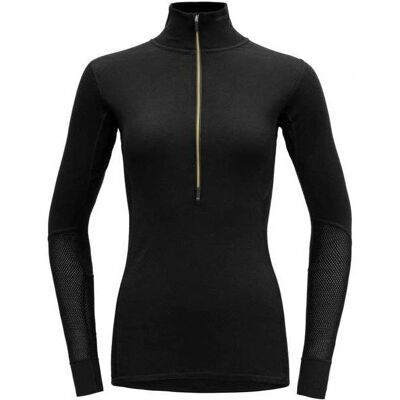 Devold - Wool Mesh Woman 190 Zip Neck - Merinovillainen pitkähihainen paita Devold - Wool Mesh Woman 190 Zip Neck - Merinovillainen pitkähihainen paita