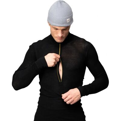 Devold - Wool Mesh Man 190 Zip Neck - Černá Devold - Wool Mesh Man 190 Zip Neck - Černá