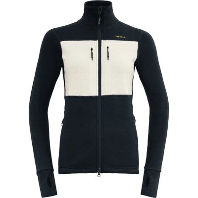 Devold Chaqueta de Merino - Funcional para Mujeres - Azul - Capa Intermedia Devold Chaqueta de Merino - Funcional para Mujeres - Azul - Capa Intermedia