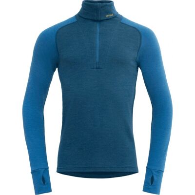 Devold Blau Merino Base Layer Hemden - Herren - Woll Baselayer - Extreme Wetter Devold Blau Merino Base Layer Hemden - Herren - Woll Baselayer - Extreme Wetter