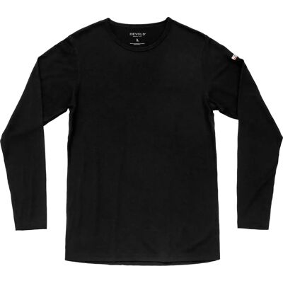 Devold Black M Breeze Plus Merino 200 Shirt - Shirt Devold Black M Breeze Plus Merino 200 Shirt - Shirt