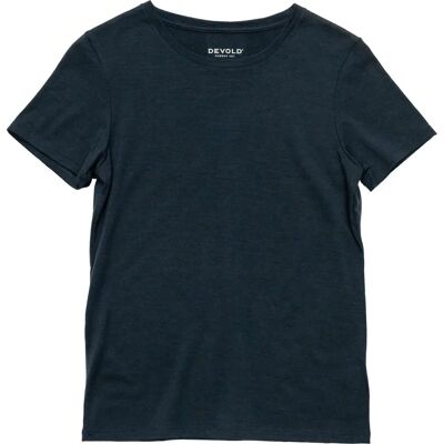 Devold Damen Classic Tee Blau - Hemd Devold Damen Classic Tee Blau - Hemd
