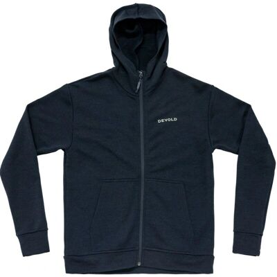 Devold Everyday Zip Hoodie - Cómodo, Azul XL Devold Everyday Zip Hoodie - Cómodo, Azul XL