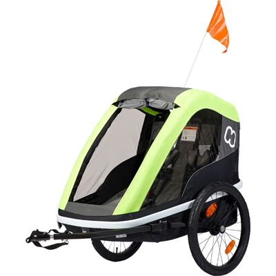 Hamax Unisex-Adult Avenida-Lime Anhänger - Fahrradanhänger Hamax Unisex-Adult Avenida-Lime Anhänger - Fahrradanhänger