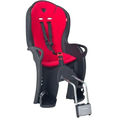 Hamax Kiss Rear Frame Mounted Child Seat - Black & Red - Child Bike Seat Hamax Kiss Rear Frame Mounted Child Seat - Black & Red - Child Bike Seat