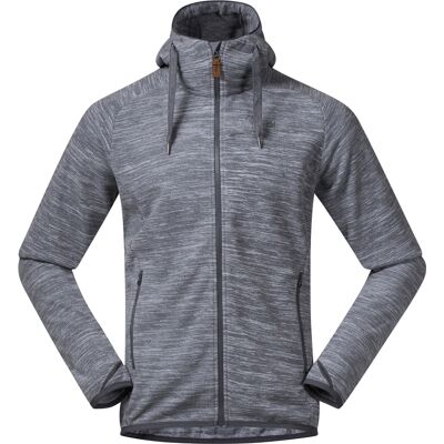 Bergans Hareid Fleece Jacke - Poly Thermal Pro - Grau - M Bergans Hareid Fleece Jacke - Poly Thermal Pro - Grau - M