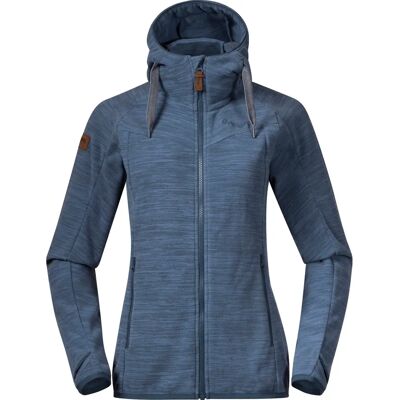 Bergans Hareid Fleece Jacke - Blau - XS - Fleece Jacke Bergans Hareid Fleece Jacke - Blau - XS - Fleece Jacke