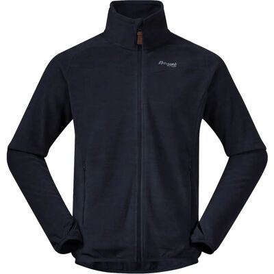 Bergans Hareid Fleece Jacke NoHood - Blau - Leichte Fleecejacke Bergans Hareid Fleece Jacke NoHood - Blau - Leichte Fleecejacke