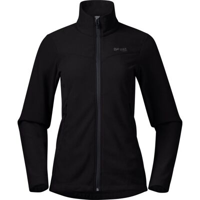 Bergans Finnsnes Fleece Jacke Schwarz - Leichte Warme Fleece Bergans Finnsnes Fleece Jacke Schwarz - Leichte Warme Fleece