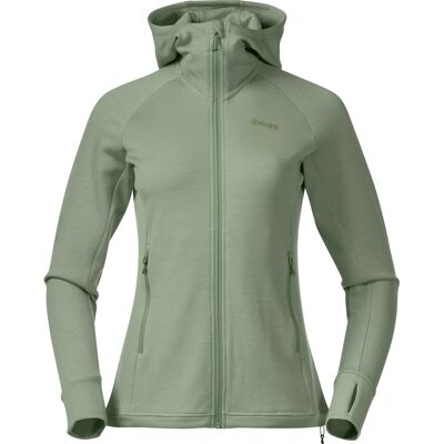 Bergans Ulstein uldhættejakke - Jade Green Bergans Ulstein uldhættejakke - Jade Green