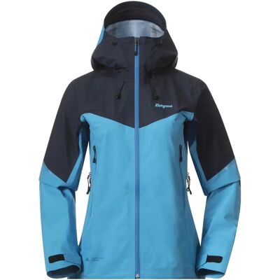 Bergans - Rabot Light 3L Shell Jacket - Aqua Lagoon Navy Blue - L Bergans - Rabot Light 3L Shell Jacket - Aqua Lagoon Navy Blue - L