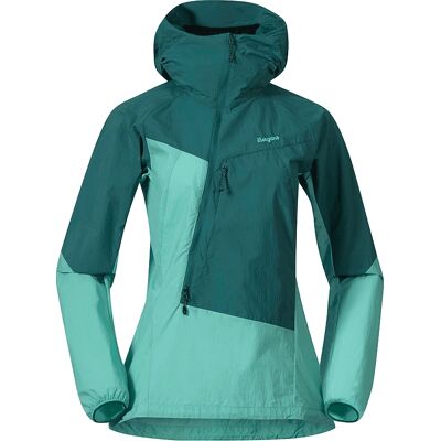 Bergans - W Tind Windbreaker Anorak - Malakitgrønn - XS - Windbreaker Bergans - W Tind Windbreaker Anorak - Malakitgrønn - XS - Windbreaker