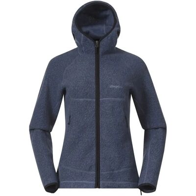 Bergans - Vaagaa Merino Terry Hoodie - Blau - XS - Midlayer Bergans - Vaagaa Merino Terry Hoodie - Blau - XS - Midlayer