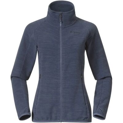 Bergans - Hareid Fleece NoHood - Blau - Damen XS - Jacke Bergans - Hareid Fleece NoHood - Blau - Damen XS - Jacke