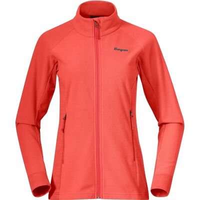 BERGANS - Rabot - Peachy Red - Fleece Midlayer Jacket BERGANS - Rabot - Peachy Red - Fleece Midlayer Jacket